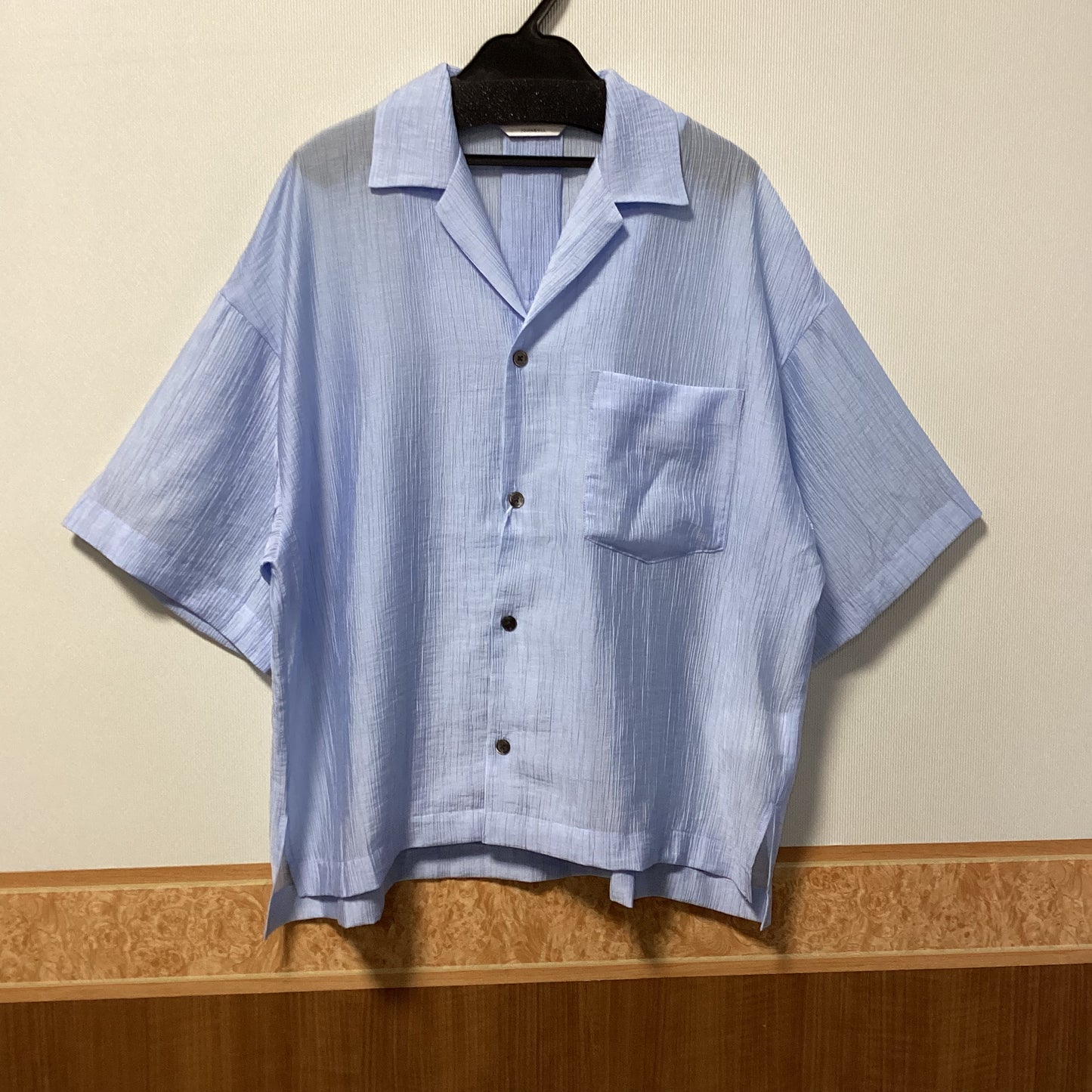 JOHNBULL シアーオープンカラーシャツ