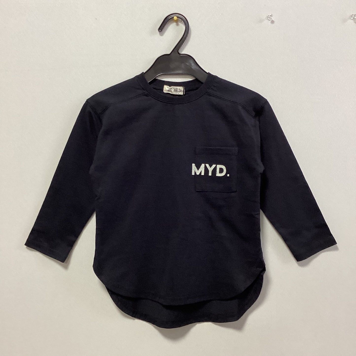 MAKE YOUR DAY 長袖ﾎﾟｹｯﾄTｼｬﾂ