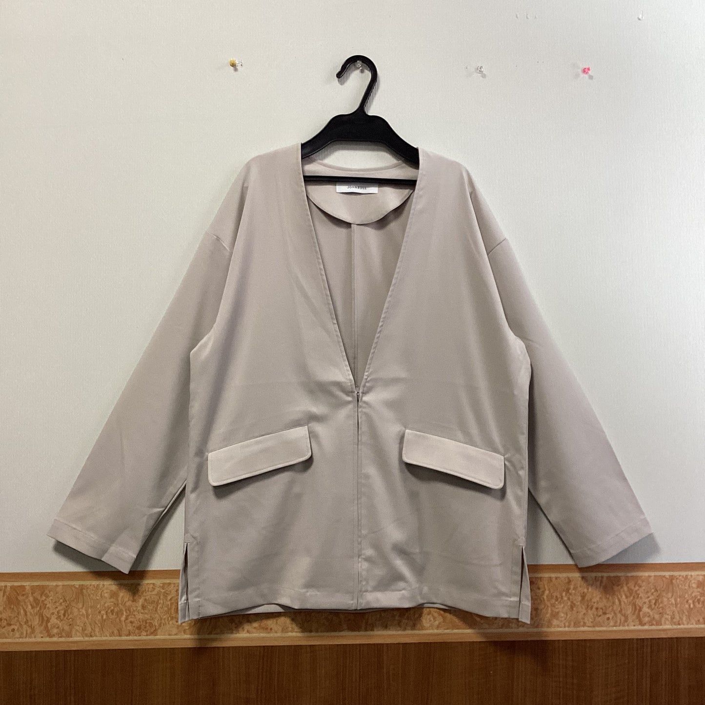 JOHNBULL ノーカラージップジャケット