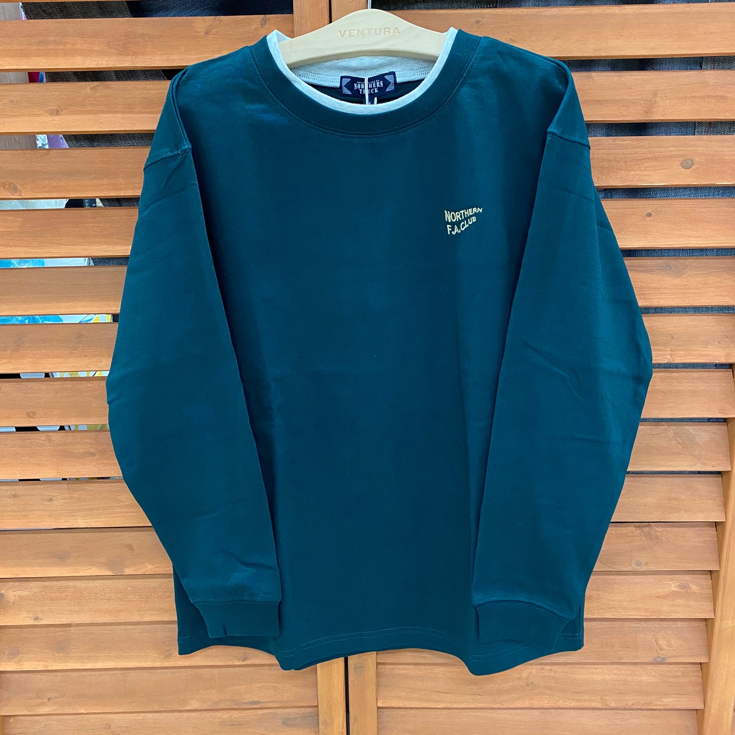 NORTHERN TRUCK 綿100%長袖Tシャツ
