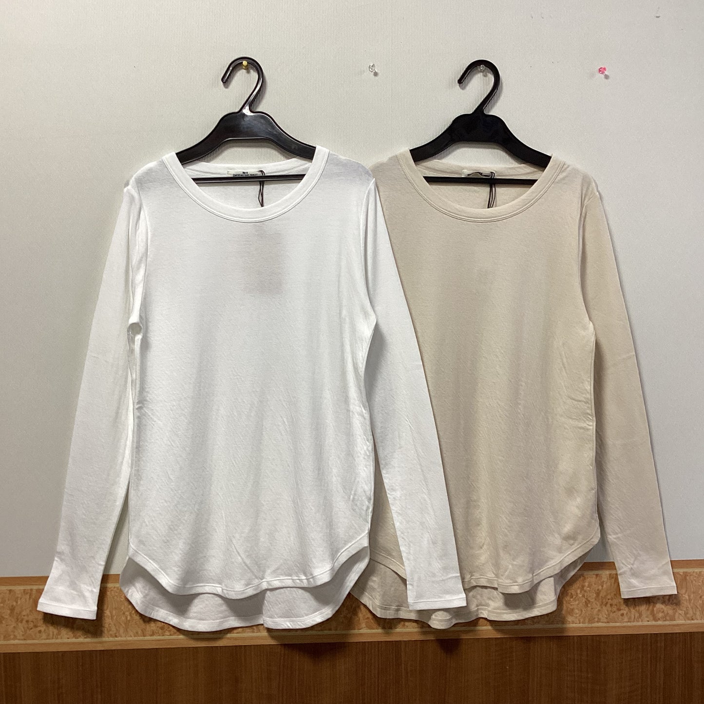 RNA-N 綿100%長袖ｶｯﾄｿｰ