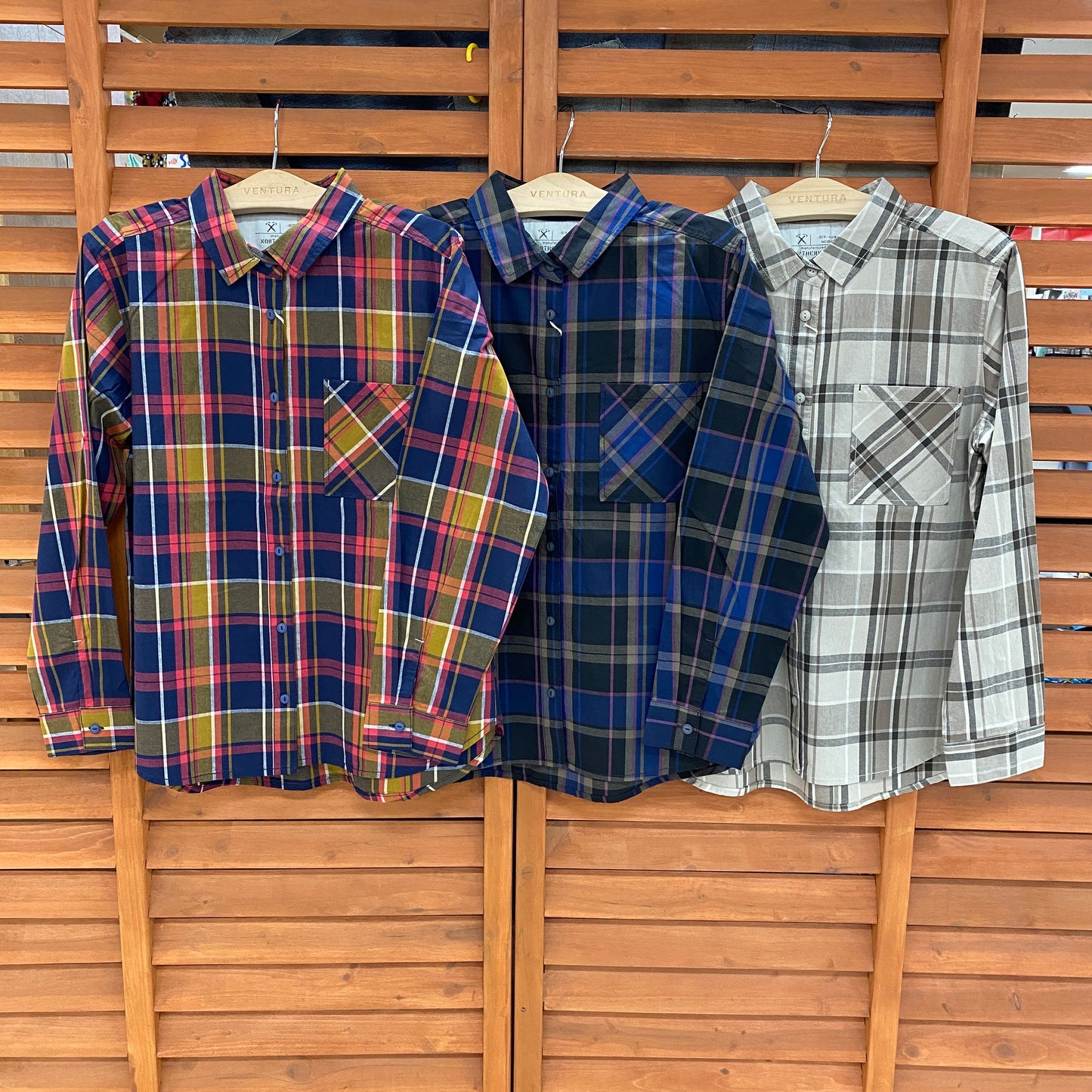 NORTHERN TRUCK 綿100%長袖シャツ