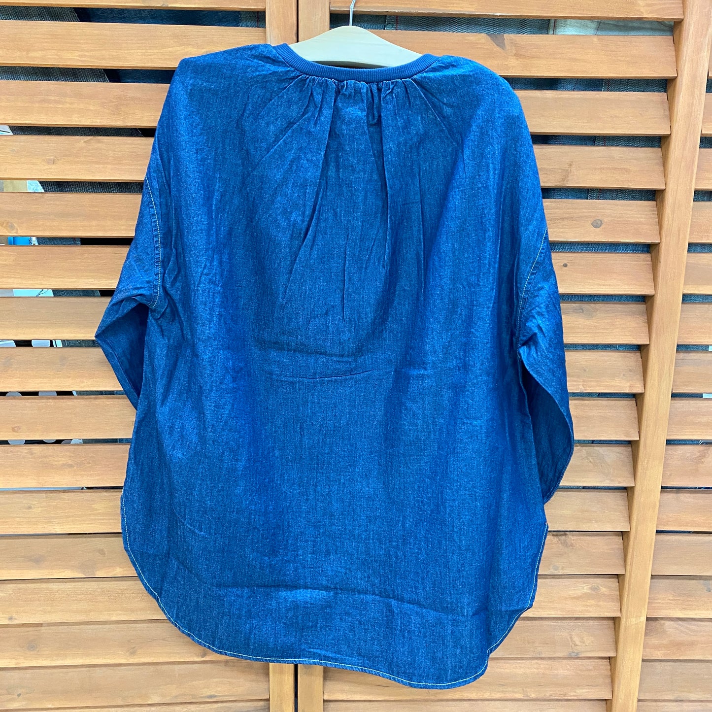 NORTHERN TRUCK 綿100%七分袖デニムシャツ