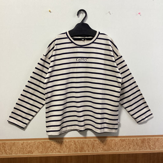 Keitto ﾎﾞｰﾀﾞｰ長袖Tｼｬﾂ