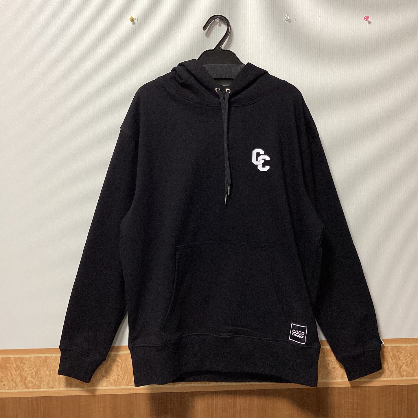 COCO CHANCE 綿100%スウェットフーディ