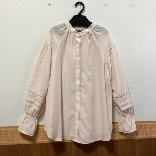 Lallia Mu ｽﾀﾝﾄﾞｶﾗｰ変形袖ｼｬﾂ