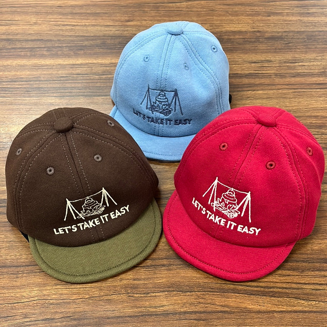 Ampersand 綿100%ベビーキャップ