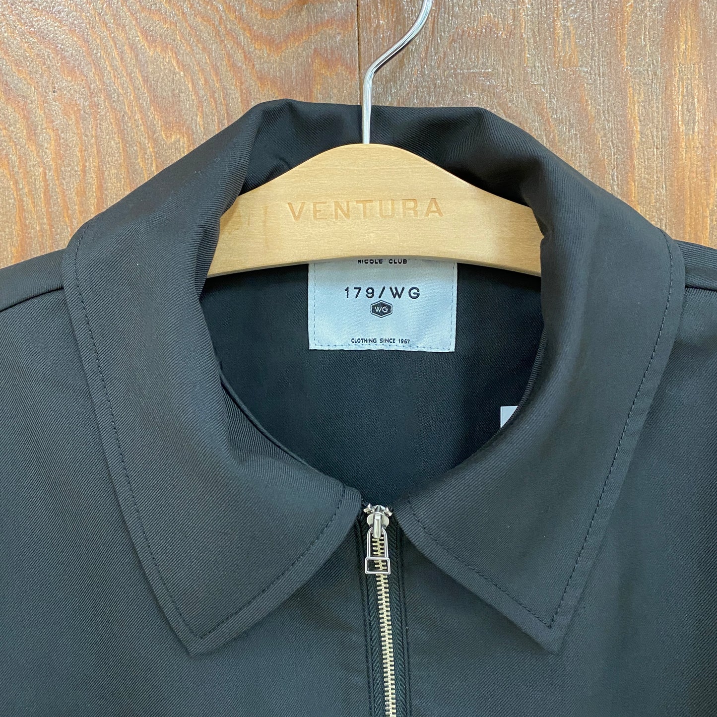 179/WG フラットカラーショートジャケット