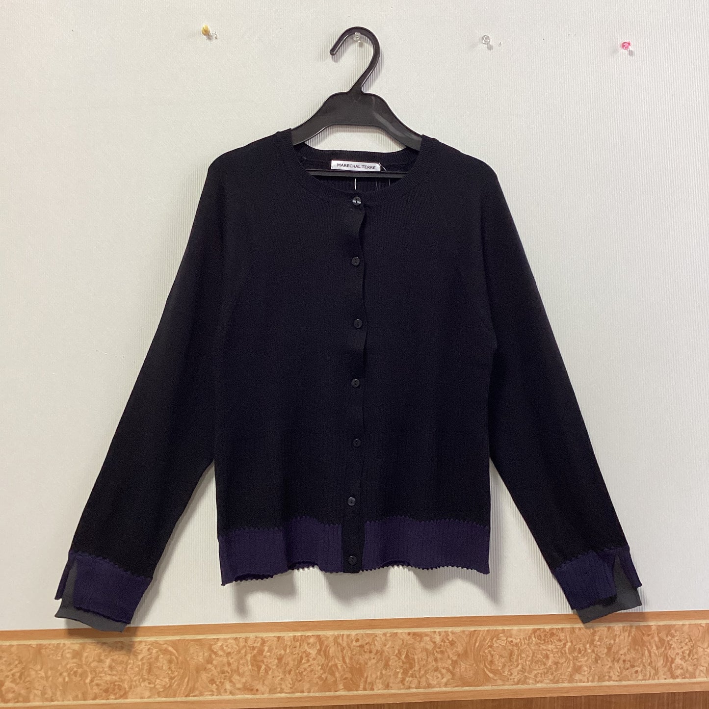 MARECHAL TERRE 配色ﾆｯﾄｶｰﾃﾞｨｶﾞﾝ