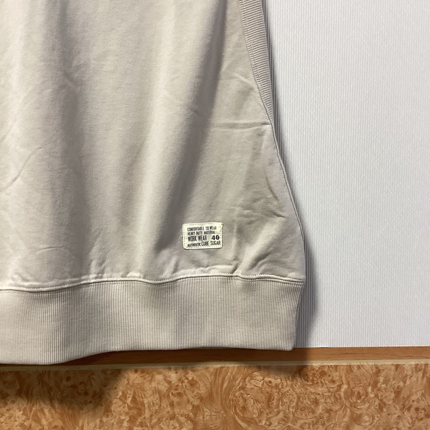 CUBE SUGAR スウェットベスト