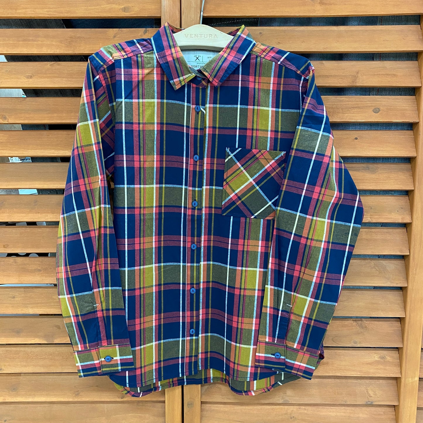 NORTHERN TRUCK 綿100%長袖シャツ