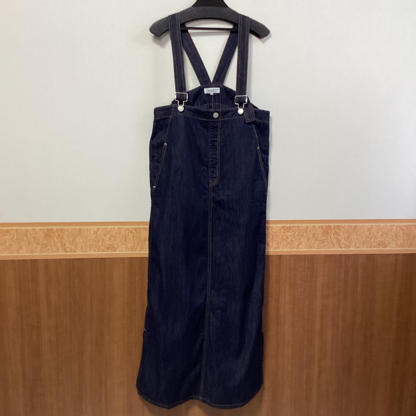 Ocean&Ground 綿100%ﾃﾞﾆﾑｻﾛﾍﾟｯﾄｽｶｰﾄ