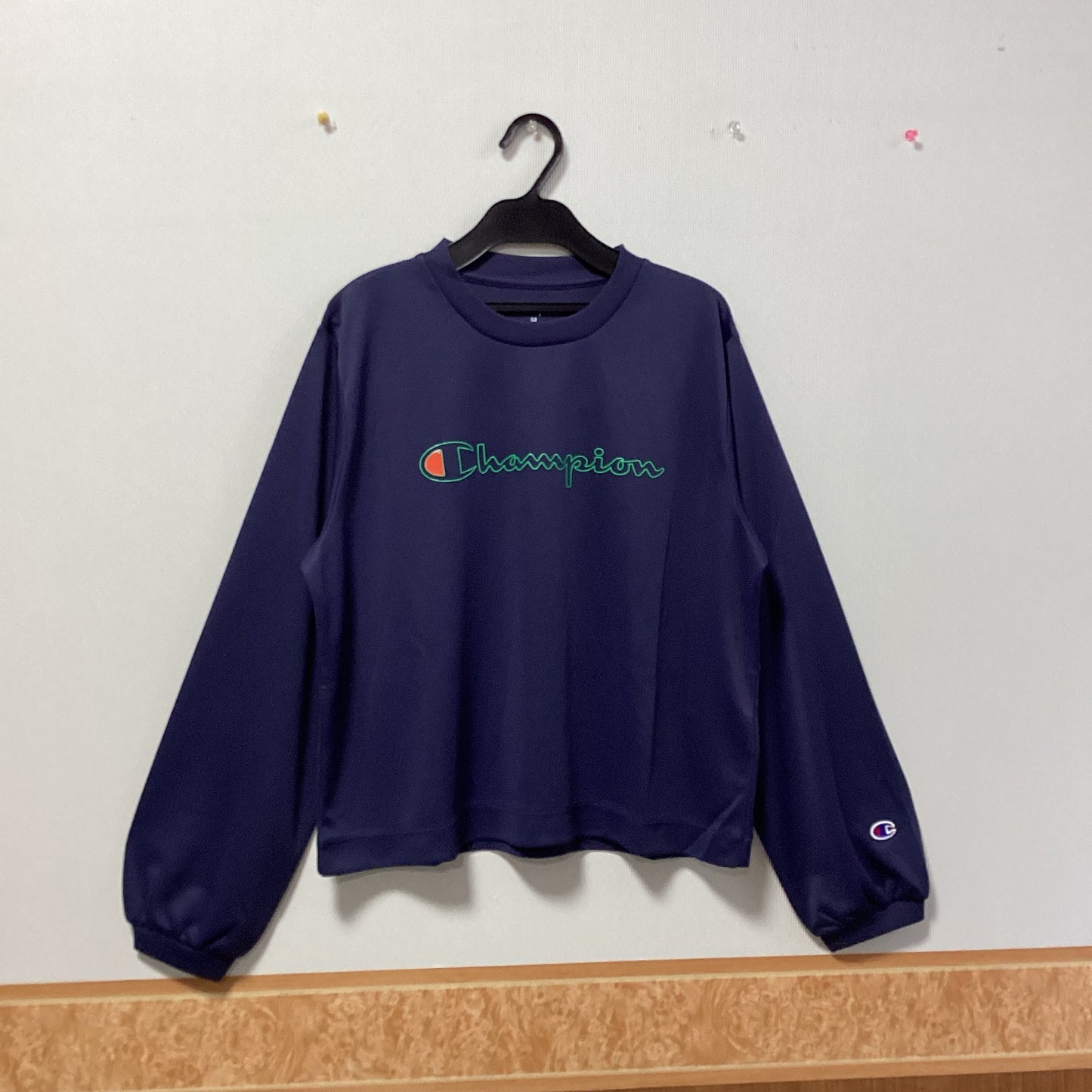 Champion 抗菌防臭プリントTシャツ