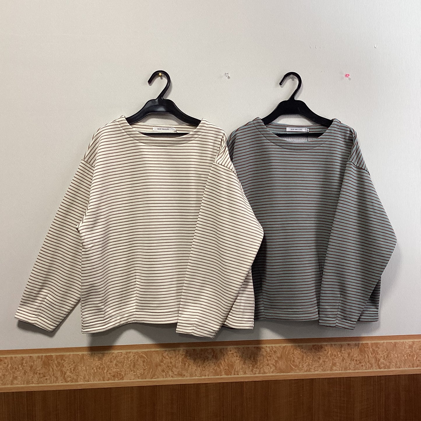 SUN VALLEY ボーダーTシャツ