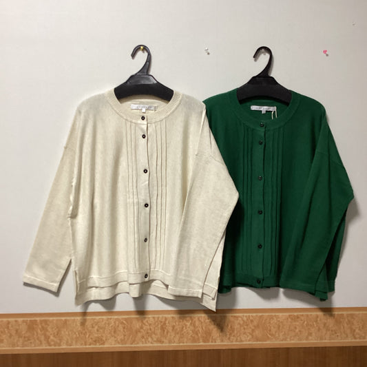 LILASIC ﾀｯｸ長袖ｶｰﾃﾞｨｶﾞﾝ