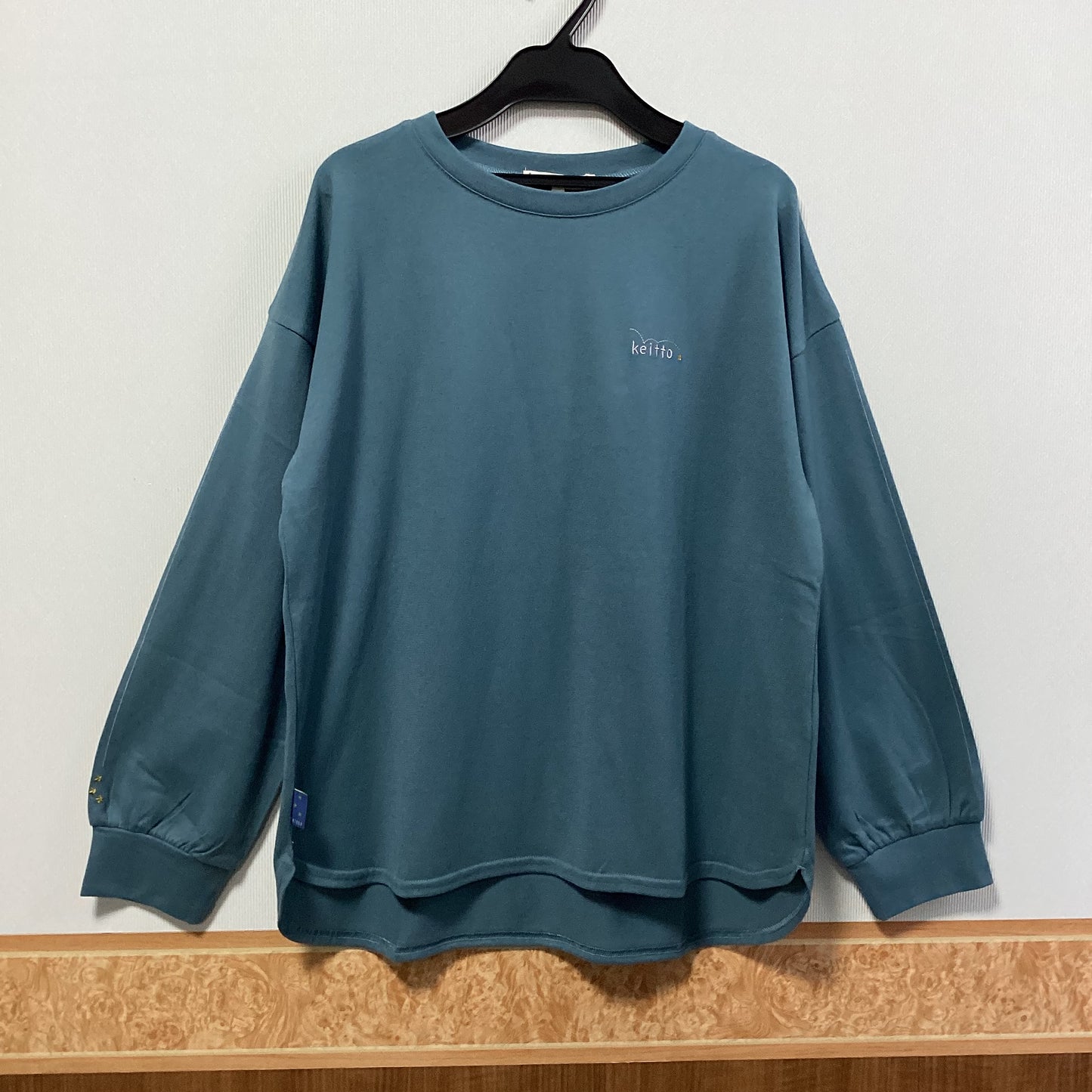 Keitto 流れ星ﾗｲﾝ袖ﾌﾟﾘﾝﾄPO