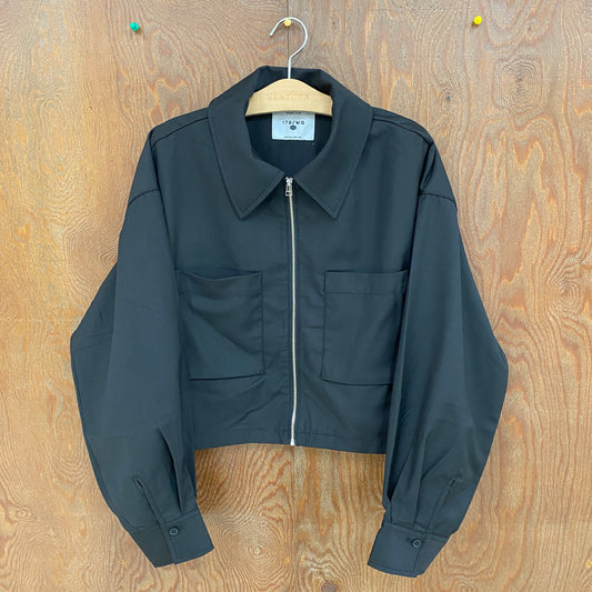 179/WG フラットカラーショートジャケット