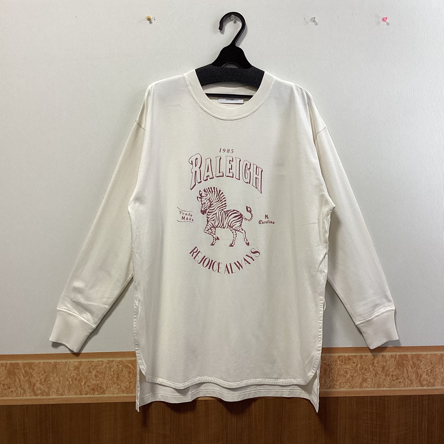 JOHNBULL プリントロングTシャツ