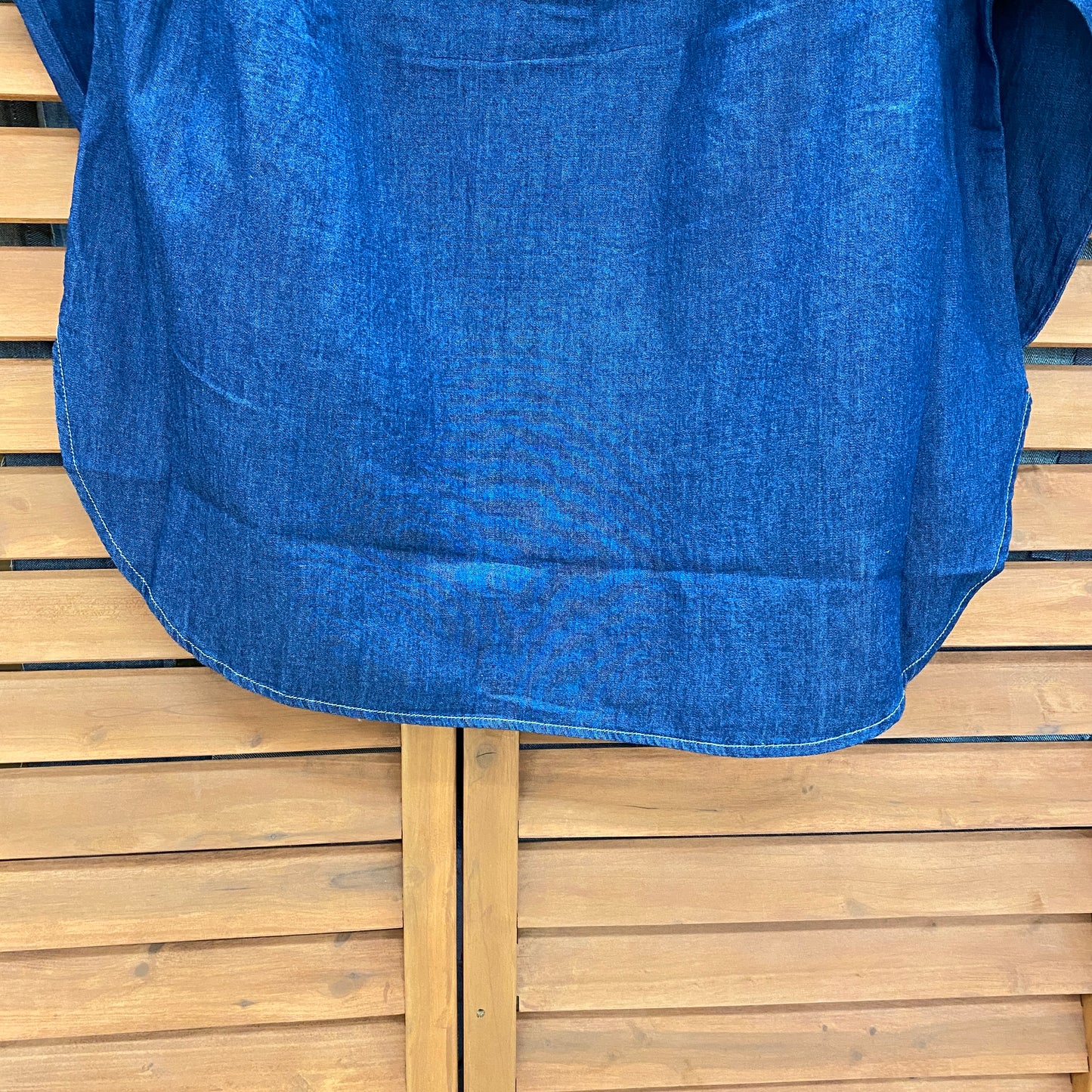 NORTHERN TRUCK 綿100%七分袖デニムシャツ