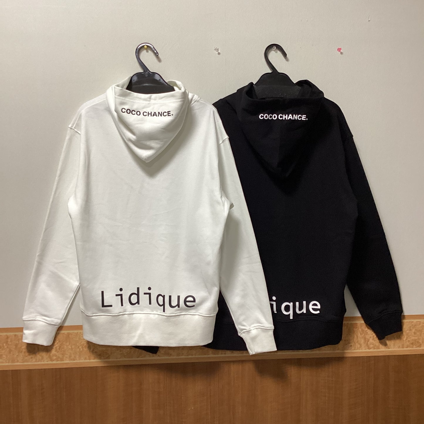 COCO CHANCE 綿100%スウェットフーディ