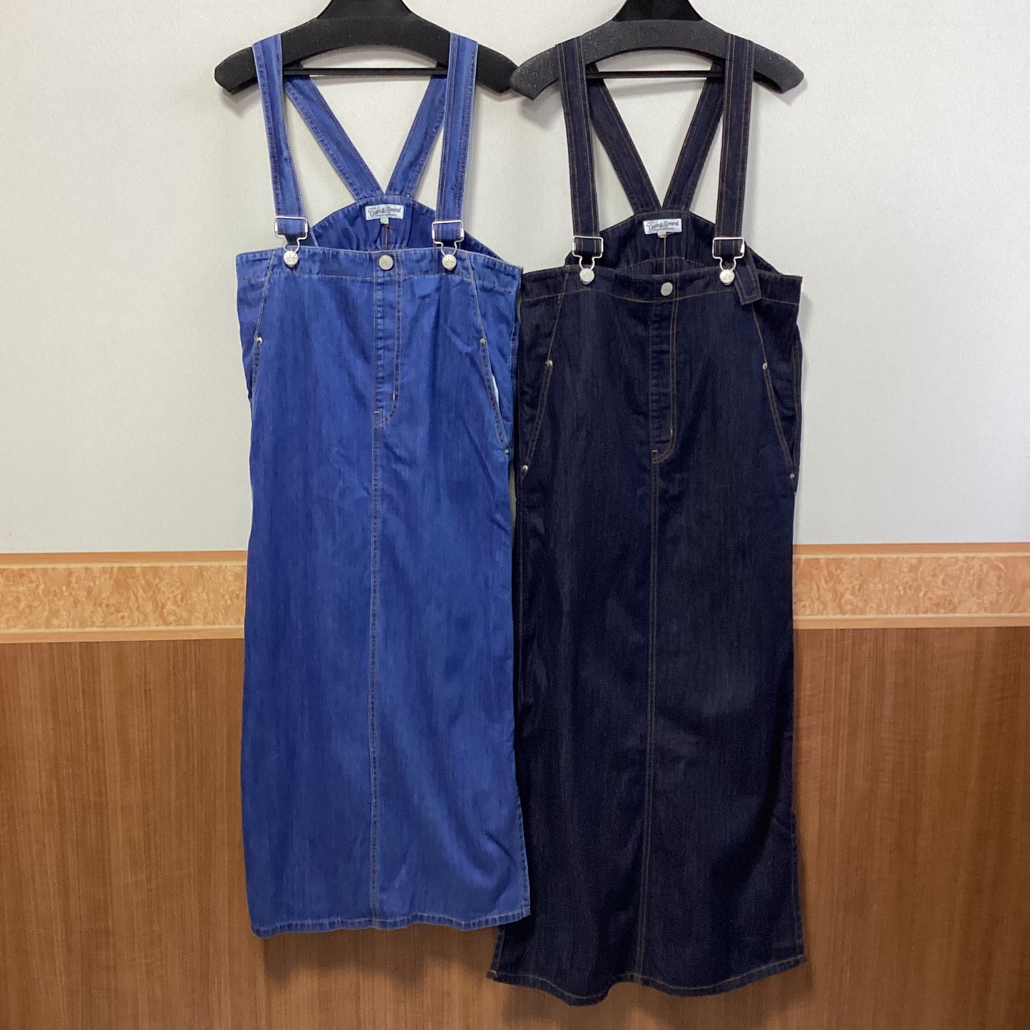 Ocean&Ground 綿100%ﾃﾞﾆﾑｻﾛﾍﾟｯﾄｽｶｰﾄ