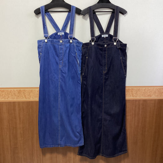 Ocean&Ground 綿100%ﾃﾞﾆﾑｻﾛﾍﾟｯﾄｽｶｰﾄ