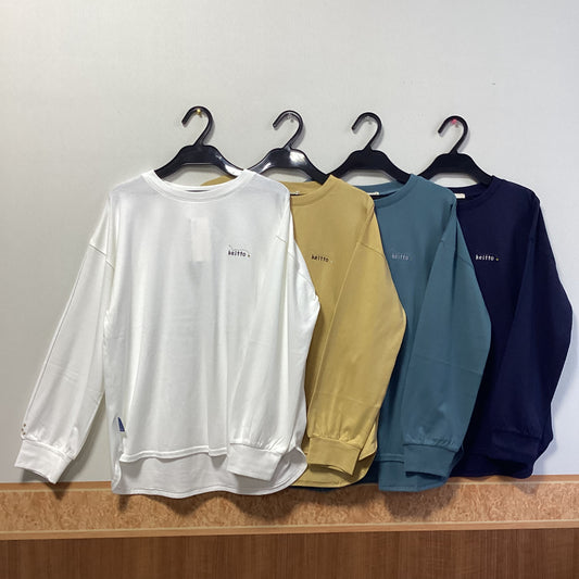 Keitto 流れ星ﾗｲﾝ袖ﾌﾟﾘﾝﾄPO