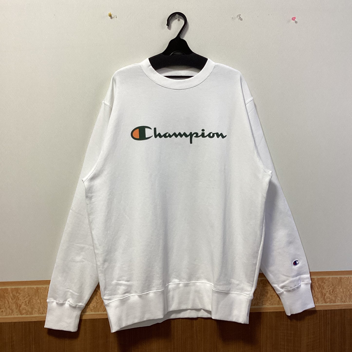 Champion ロゴプリントスウェット