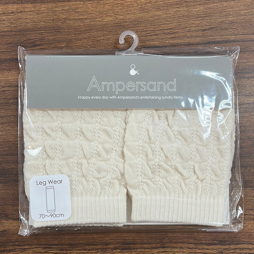 Ampersand レッグウォーマー