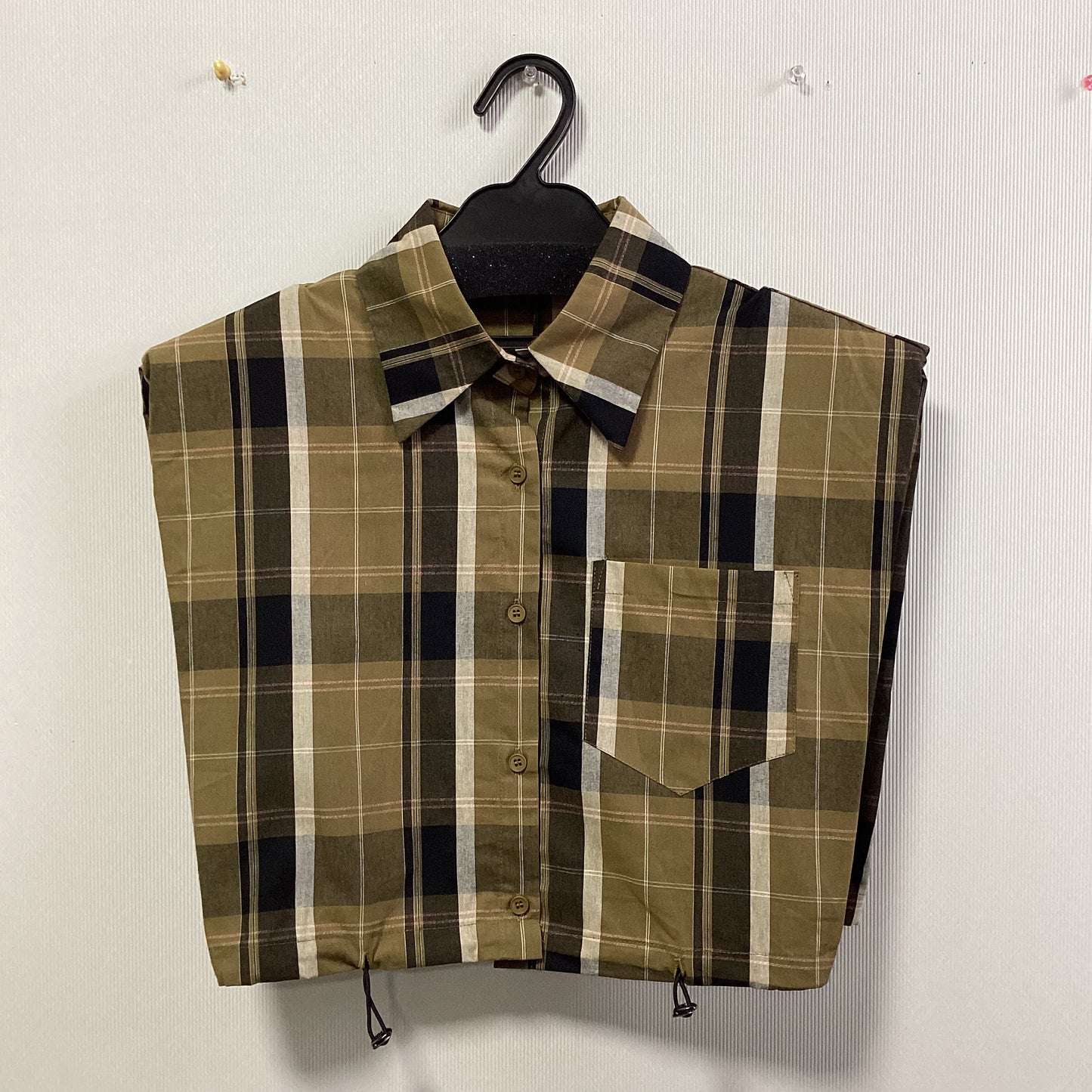 MICALLE MICALLE ﾁｪｯｸ柄ﾍﾞｽﾄ