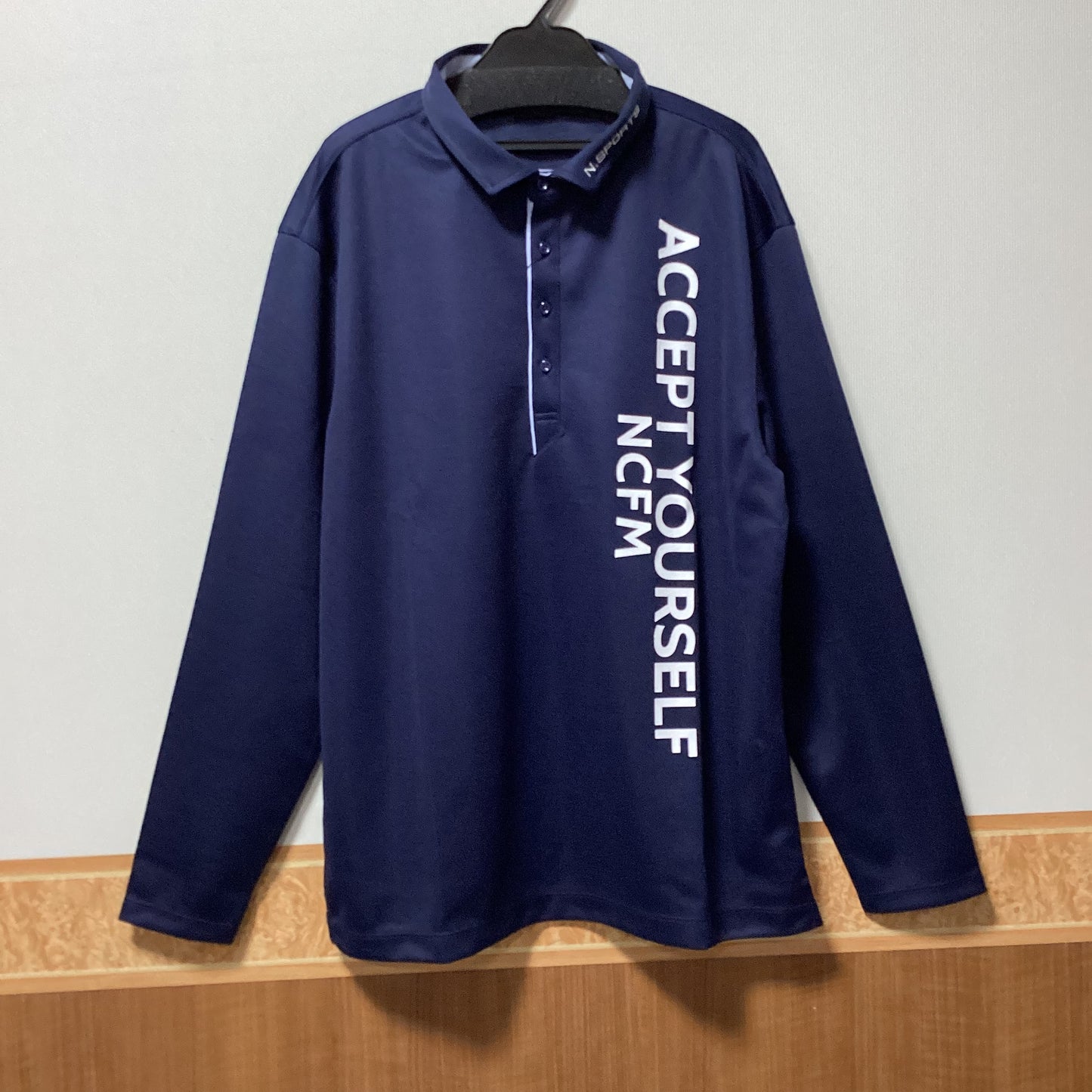 NICOLE SPORTS 蓄熱保温•UVｶｯﾄ長袖ﾎﾟﾛｼｬﾂ