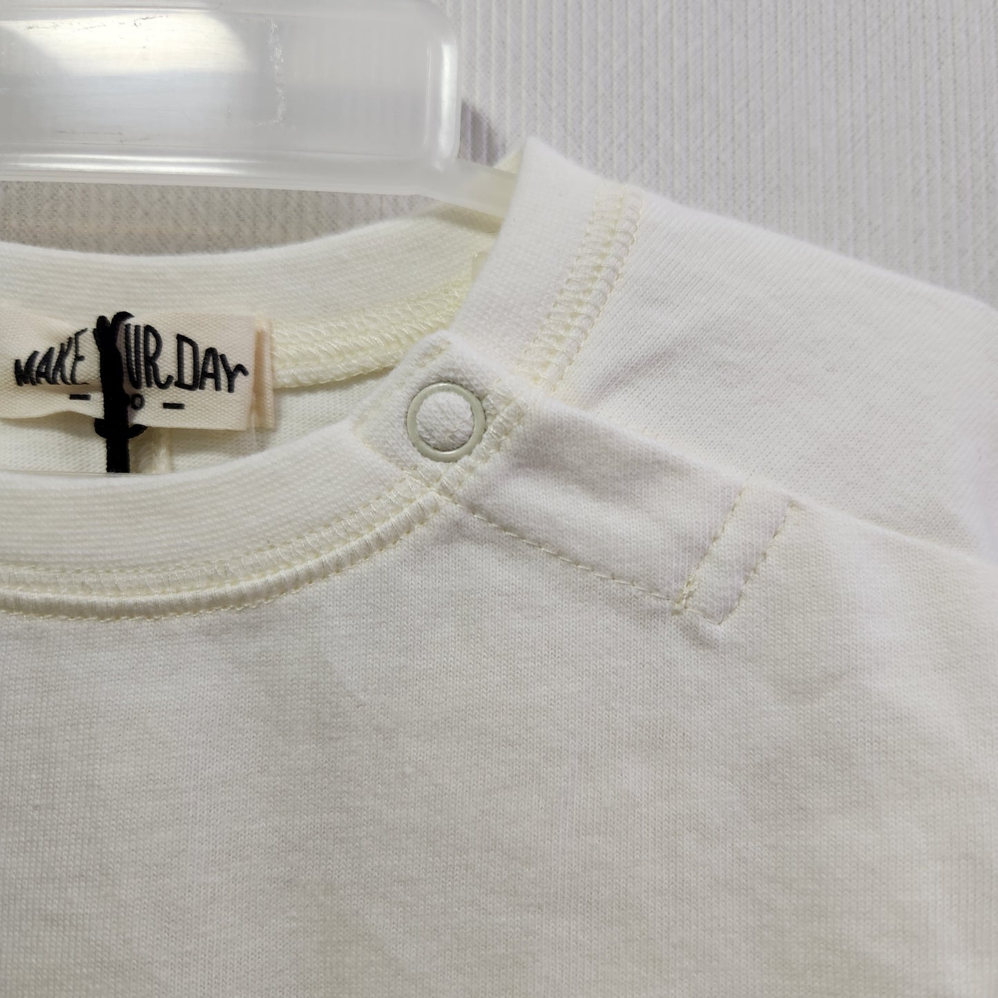 MAKE YOUR DAY 長袖ﾎﾟｹｯﾄTｼｬﾂ