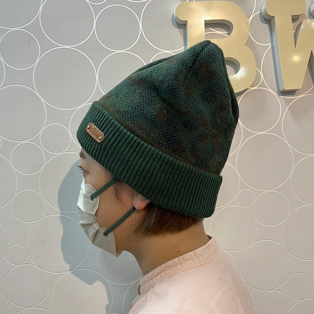 SENSEOFGRASE 迷彩柄ニット帽