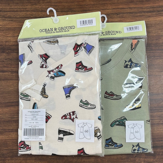 OCEAN&GROUND 綿100%ベビー肌着