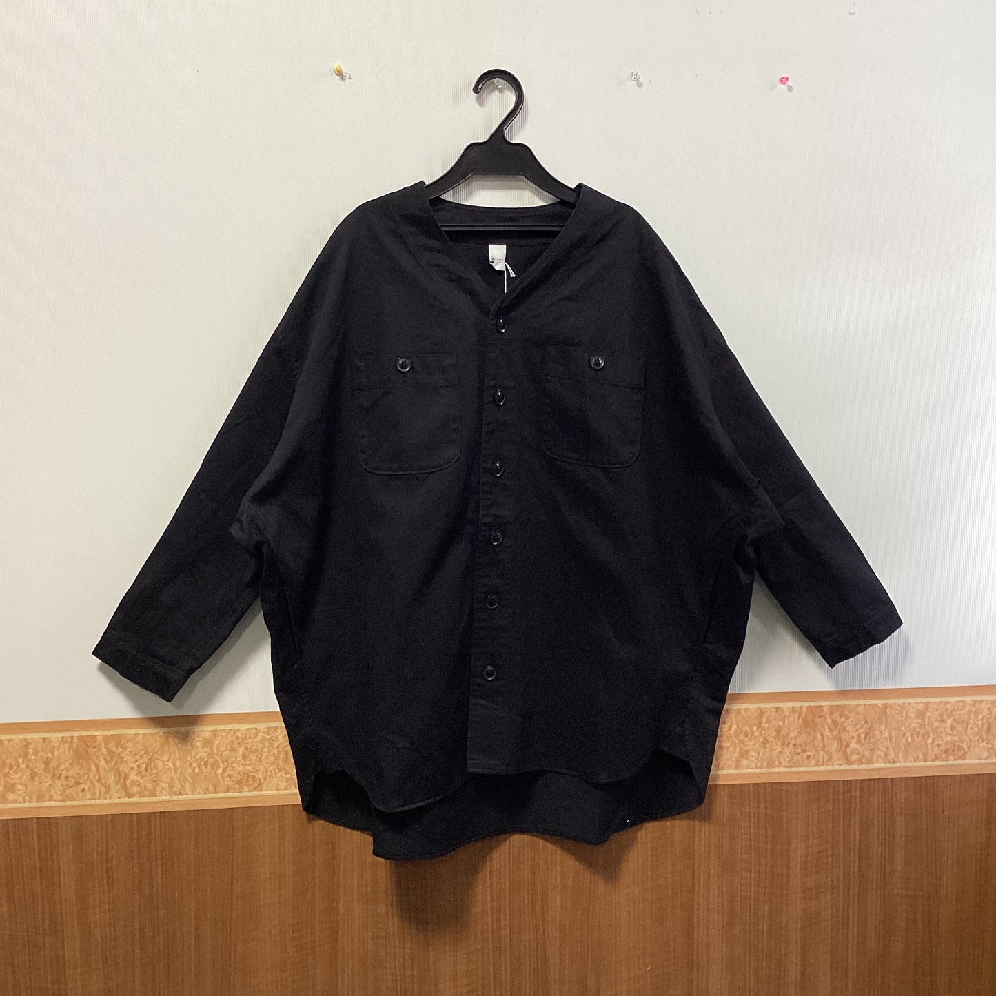 DIARIES 綿100%Vネックジャケット