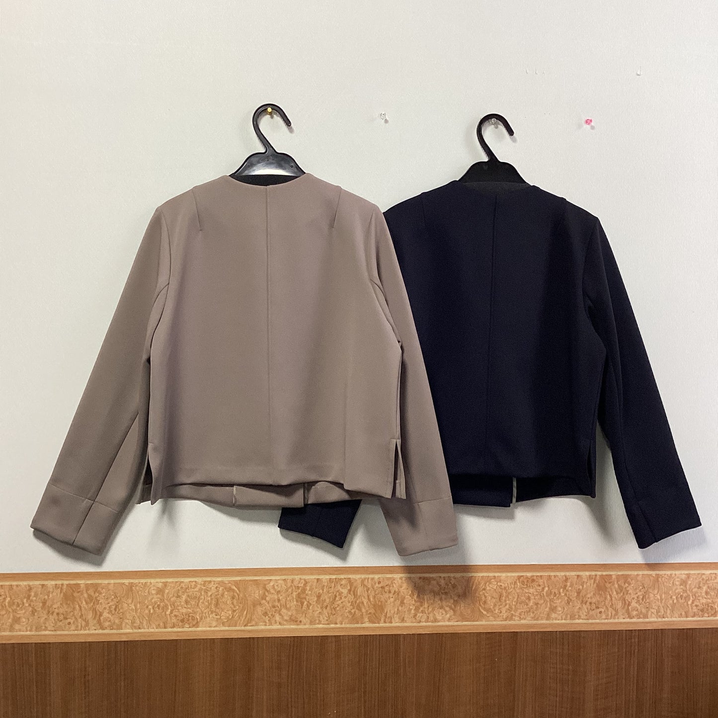 flux 日本製ノーカラージャケット