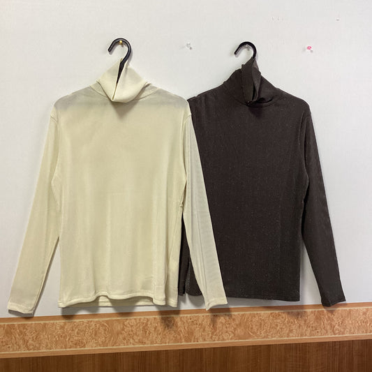 B.R.G ﾗﾒ入りﾀｰﾄﾙﾈｯｸ