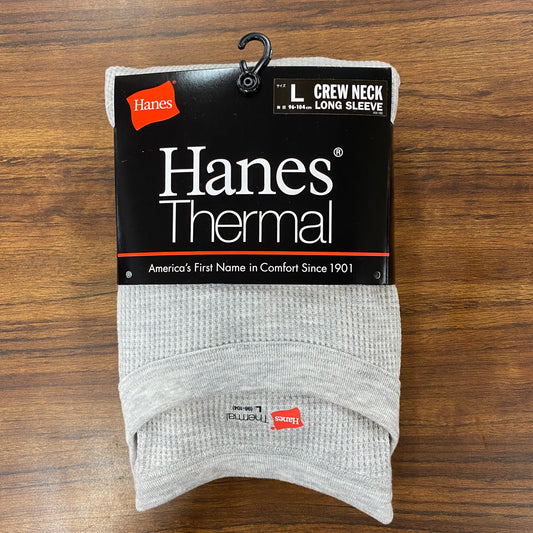 HANES メンズ サーマルTシャツ