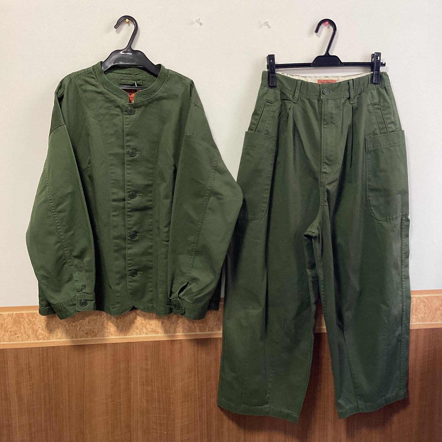 URCH RNA 綿100%長袖ﾌﾚﾝﾁﾜｰｸｼﾞｬｹｯﾄ