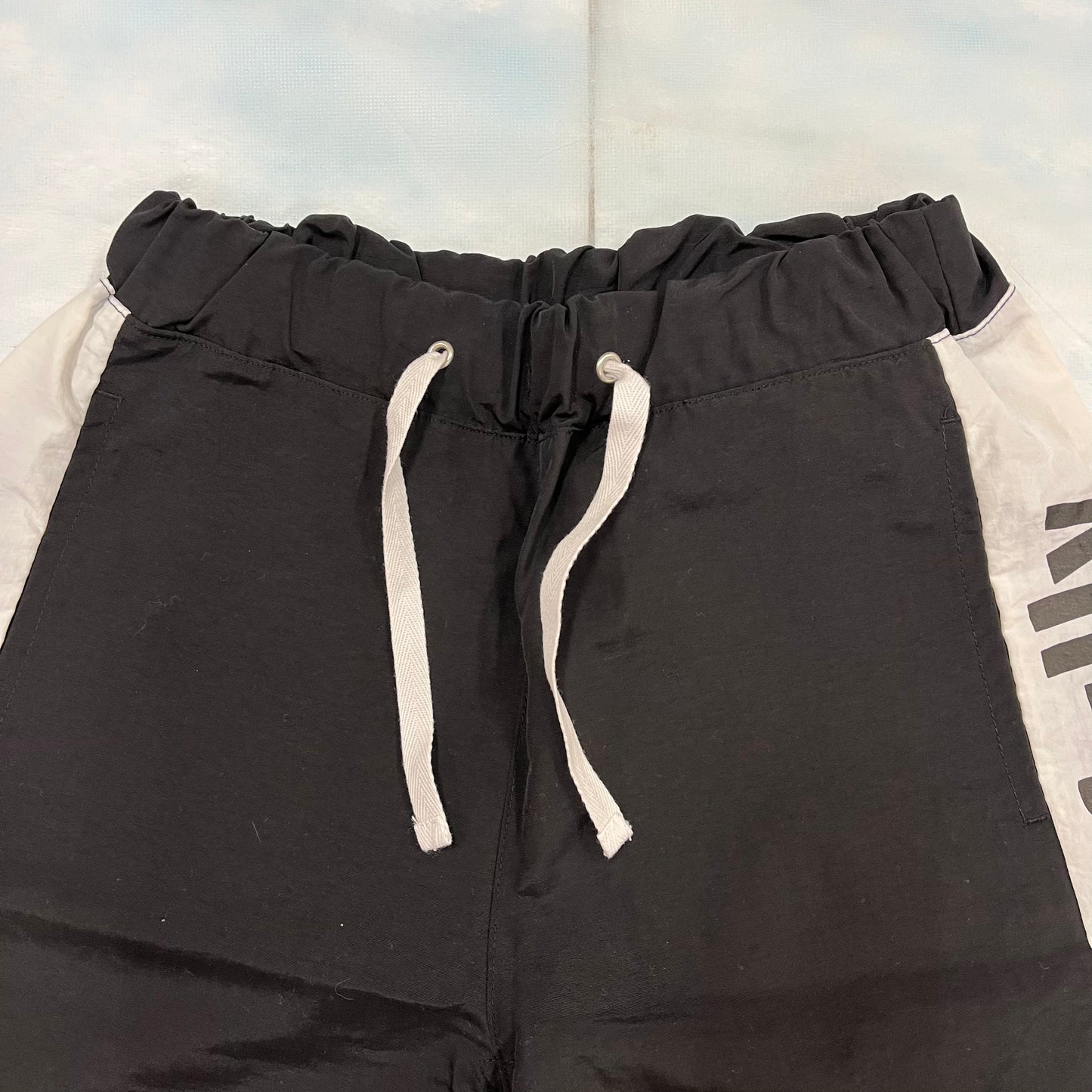 JEANSb キッズ 切り替えハーフパンツ
