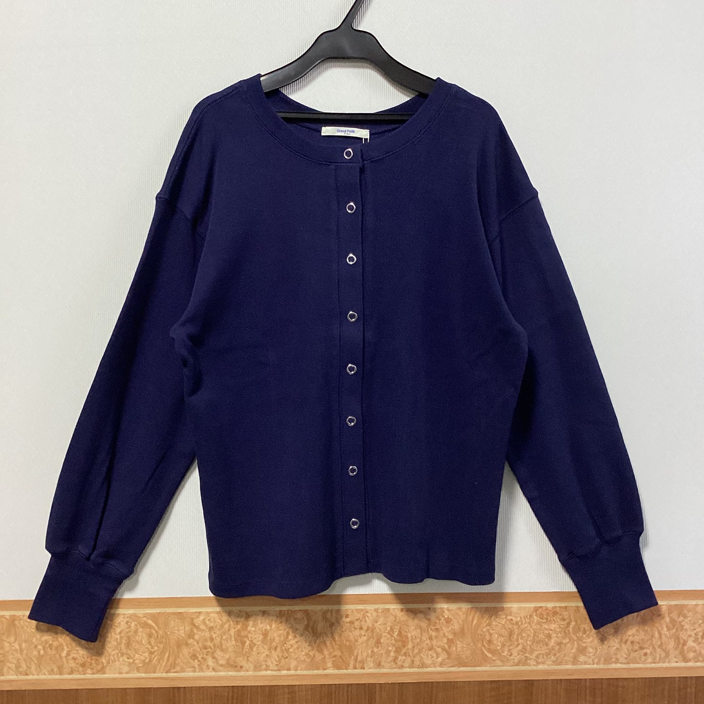 Grand PARK 綿100%長袖ｶｰﾃﾞｨｶﾞﾝ