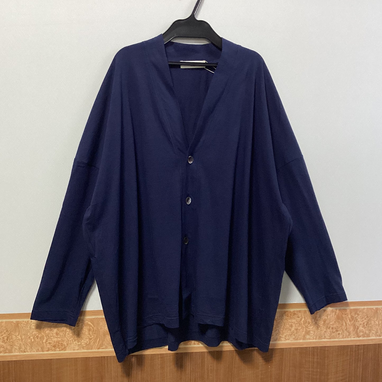 NARU FACTORY 綿100%長袖ｶｰﾃﾞｨｶﾞﾝ