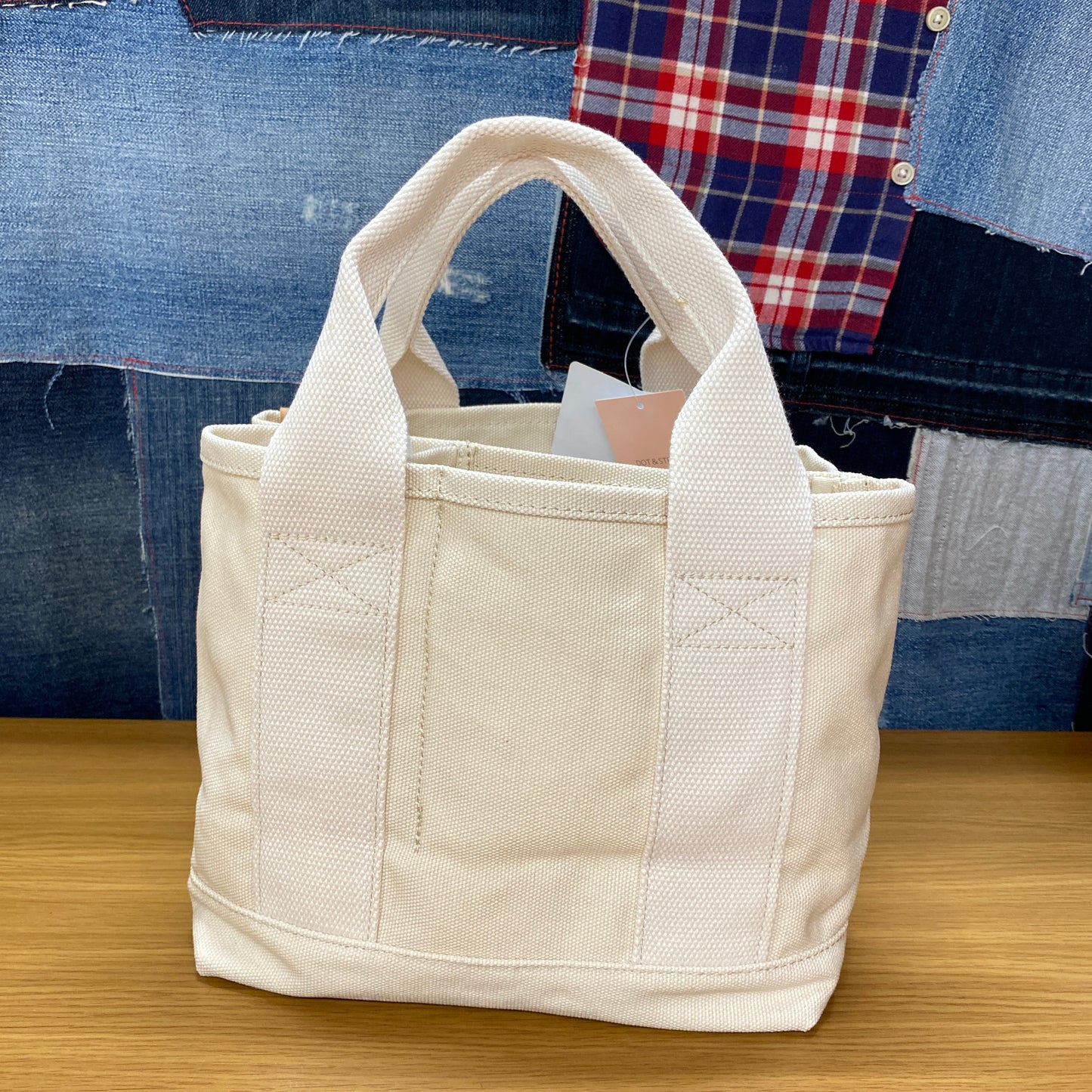 DOT &STRIPE 内装仕切りミニキャンバストート