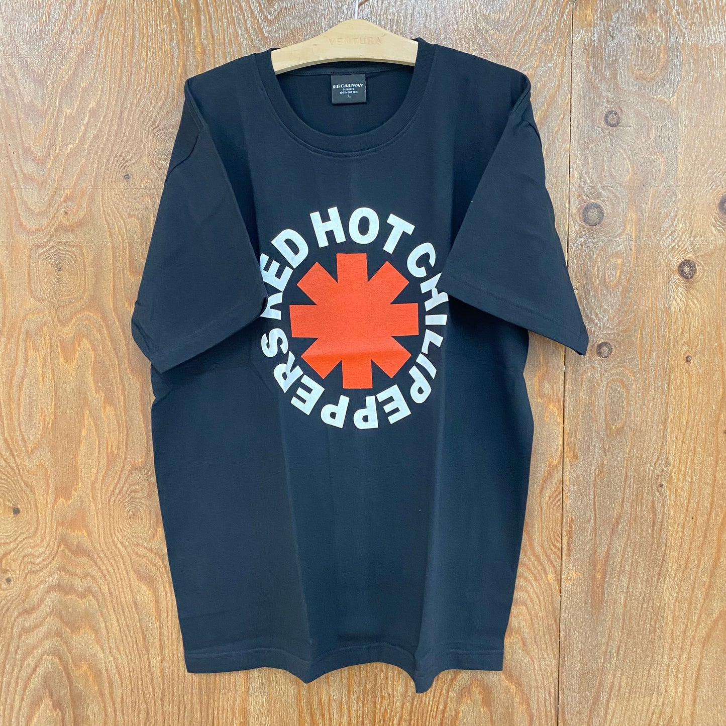 BROADWAY 綿100%プリントTシャツ