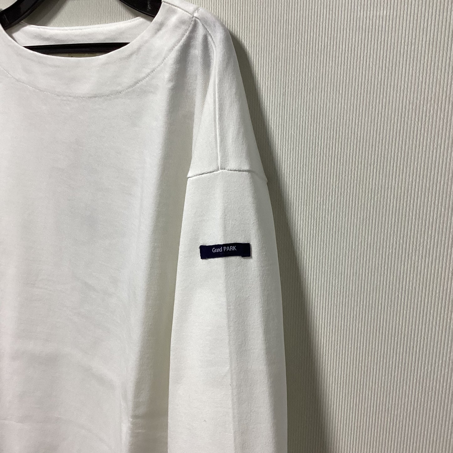 Grand PARK 日本製綿100%長袖Tｼｬﾂ