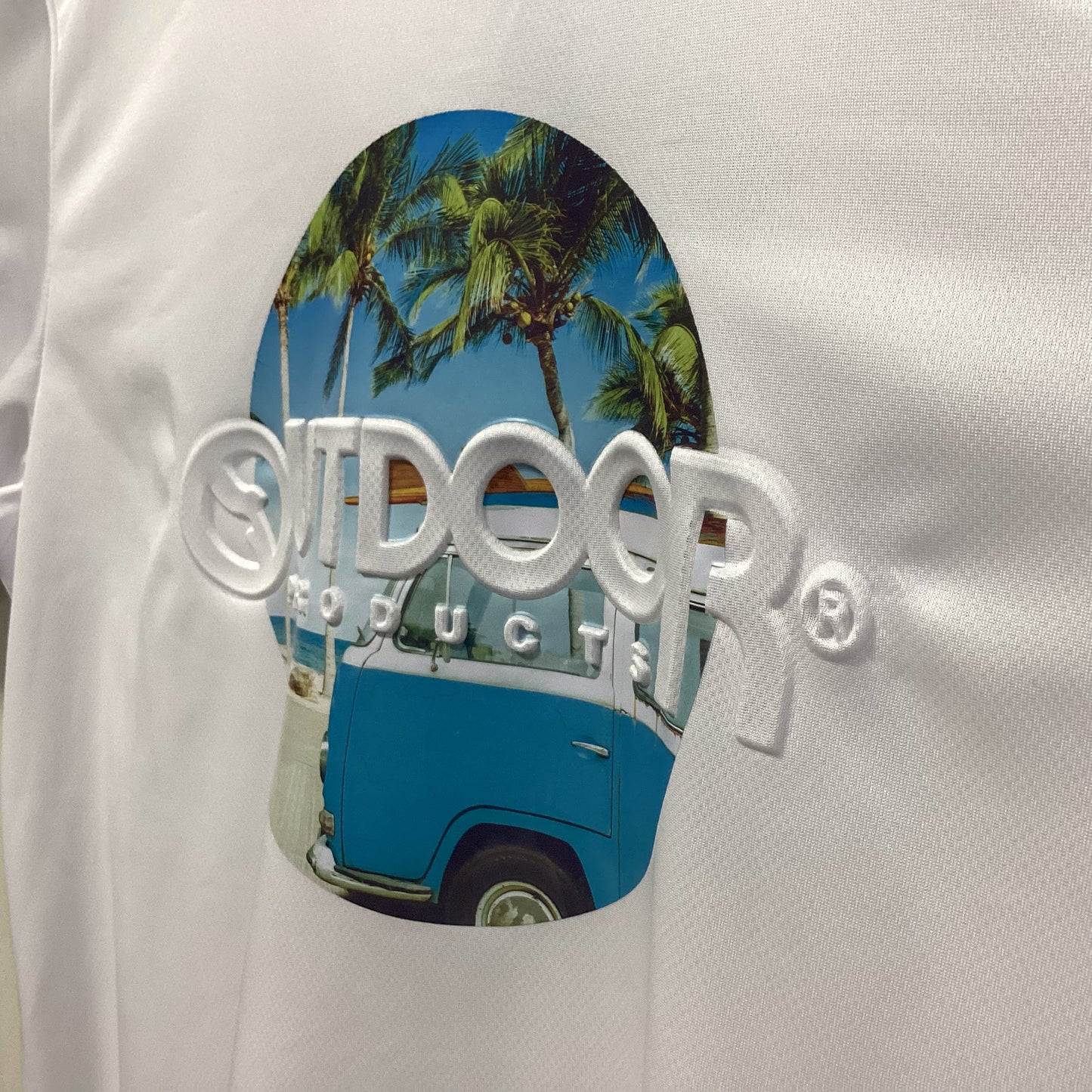 OUTDOOR®︎ ﾛｺﾞﾌﾟﾘﾝﾄ半袖Tｼｬﾂ