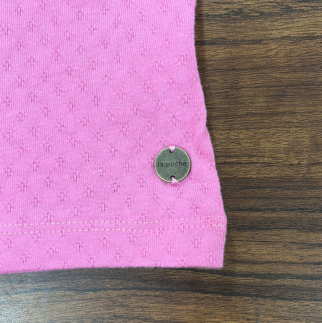 la poche biscuit フリル半袖Tシャツ