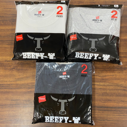 HANES BEEFY-T® 2枚組