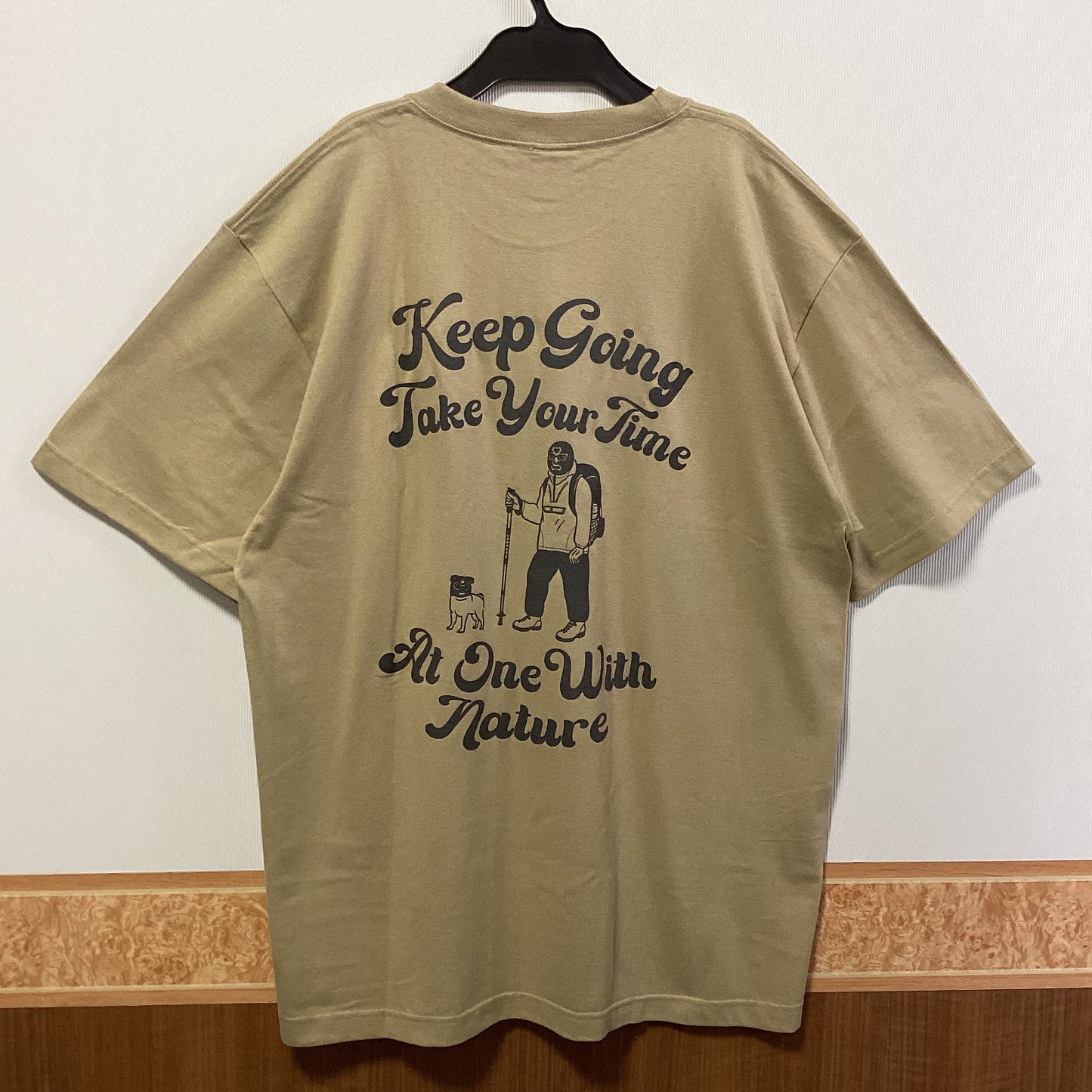 gym master 綿100%5.6oz KEEP GOING TEE