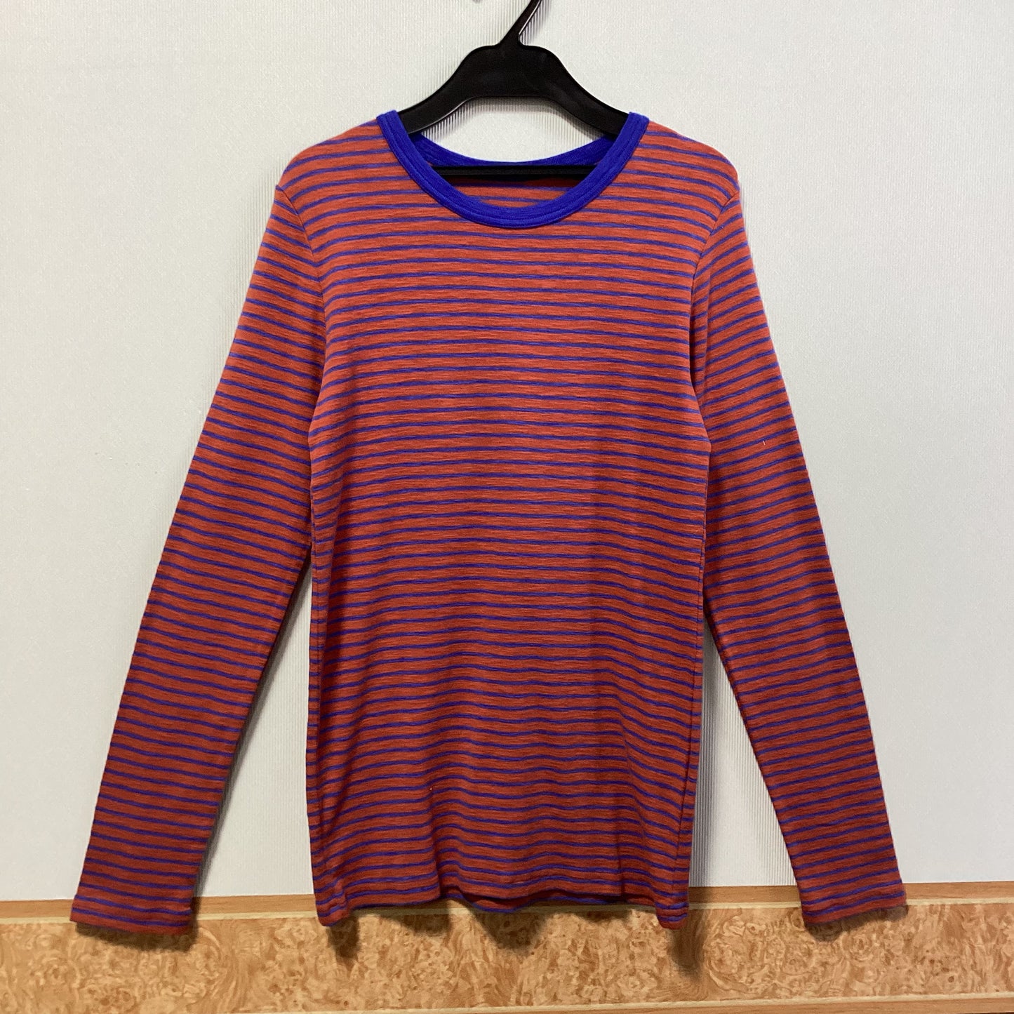 CUBE SUGAR 綿100%ﾎﾞｰﾀﾞｰ長袖Tｼｬﾂ